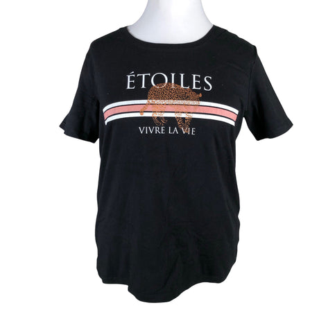 Unisex Ze-Ze - T-shirt, size 44 - Black ()