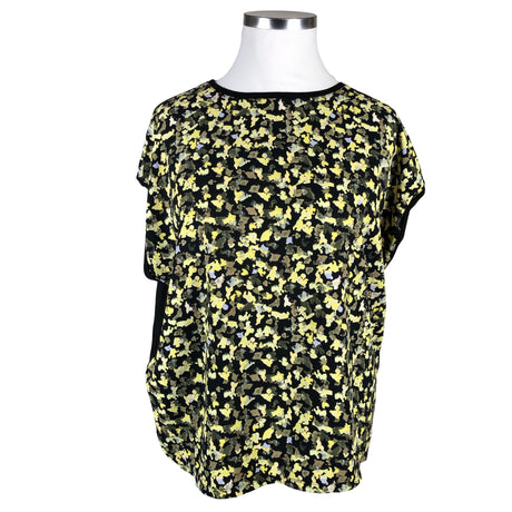 Unisex s.Oliver - Short-sleeved blouse, size 46 - Black ()