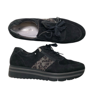 Unisex Tamaris - Casual sneakers, size 40 - Black (1)