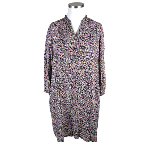 Unisex Fransa - Schiffon dress, size 40 - Violet ()
