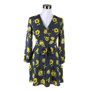 Unisex Banana Republic - Schiffon dress, size 34 - Blue (1)