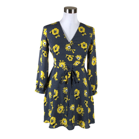 Unisex Banana Republic - Schiffon dress, size 34 - Blue ()