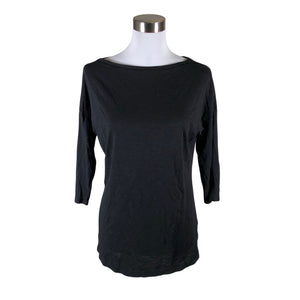 Unisex Sisley - Tricot shirt, size 38 - Black (1)