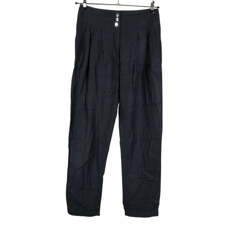 Unisex Karen Millen - Schiffon trousers, size 38 - Black ()