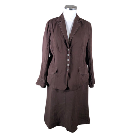 Unisex Voglia - Suit set, size 48 - Brown ()