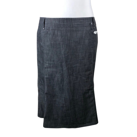Unisex Gerry Weber - Denim skirt, size 46 - Gray ()