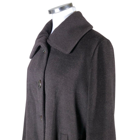 Unisex Dixi Coat - Wool coat, size 46 - Brown (2)