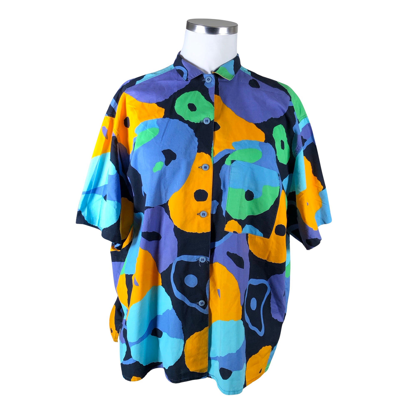 Unisex Marimekko - Collared shirt, size 42 - Light blue (1)