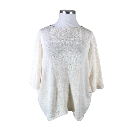 Unisex Handmade - Sweater, size 50 - Natural white ()