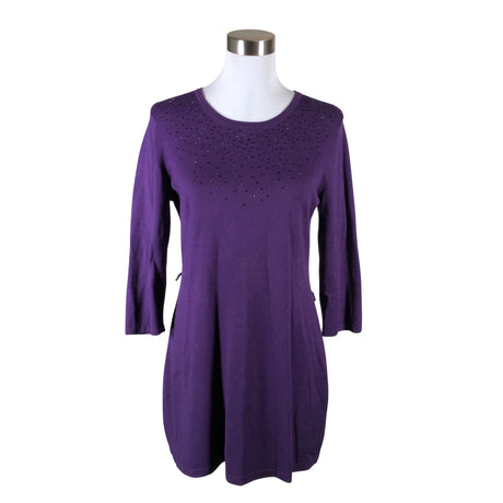 Unisex Global - Knit tunic, size 36 - Violet ()