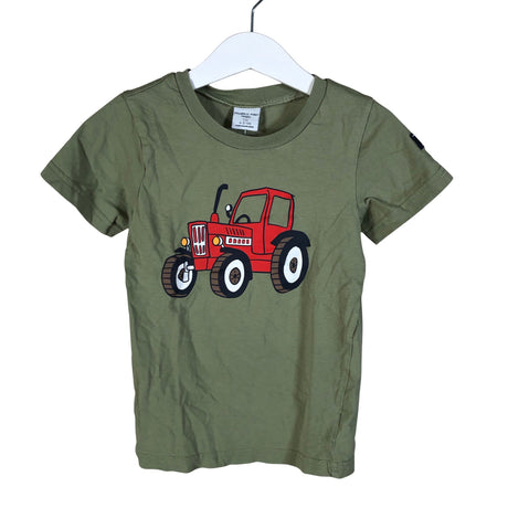 Unisex Polarn O. Pyret - T-shirt, size 104 - 110 - Green ()