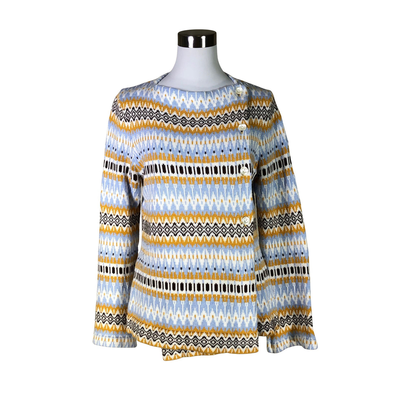 Unisex Jumperfabriken - Cardigan, size 40 - Light blue (1)