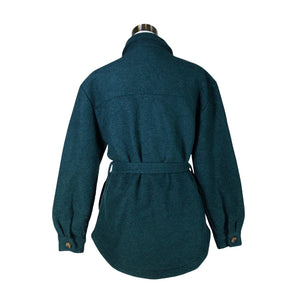 Unisex Noella - Wool coat, size 36 - Green (2)