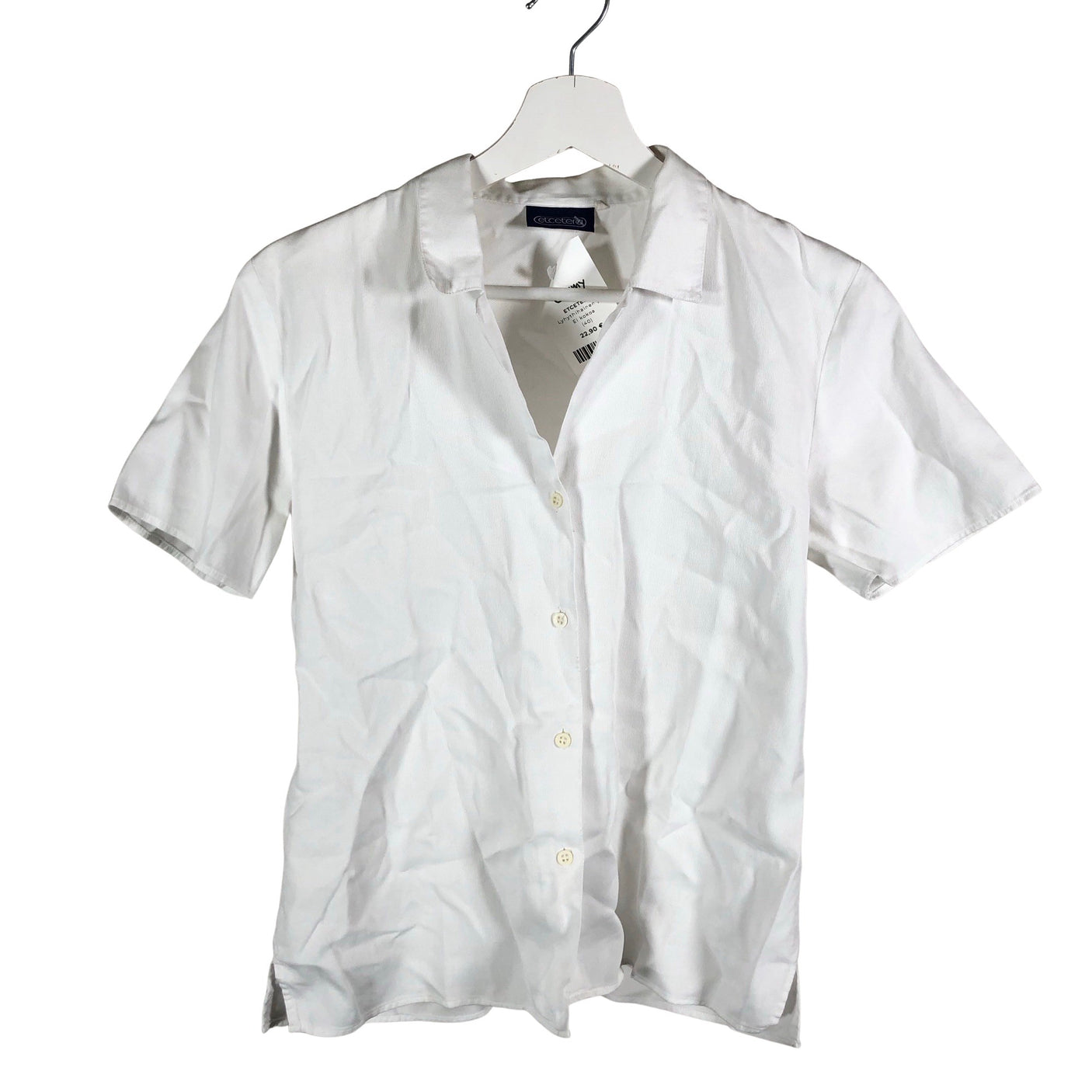 Unisex Etcetera - Short-sleeved blouse, size 40 - White (1)