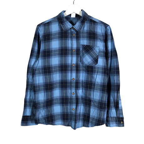 Unisex Lindex - Collared shirt, size 158 - 164 - Blue ()