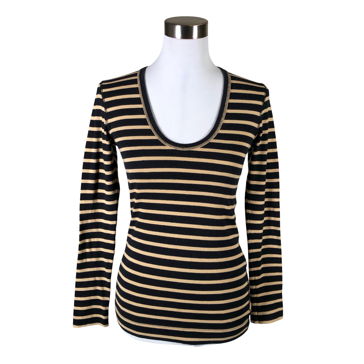 Unisex by Malene Birger - Tricot shirt, size 36 - Black (1)