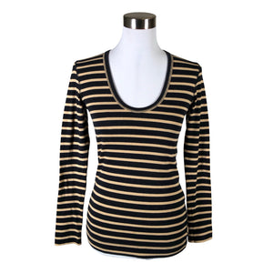 Unisex by Malene Birger - Tricot shirt, size 36 - Black (1)