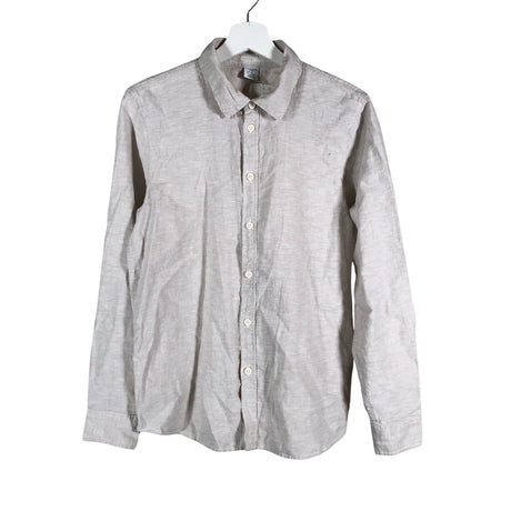 Unisex Lindex - Collared shirt, size 158 - 164 - Beige ()