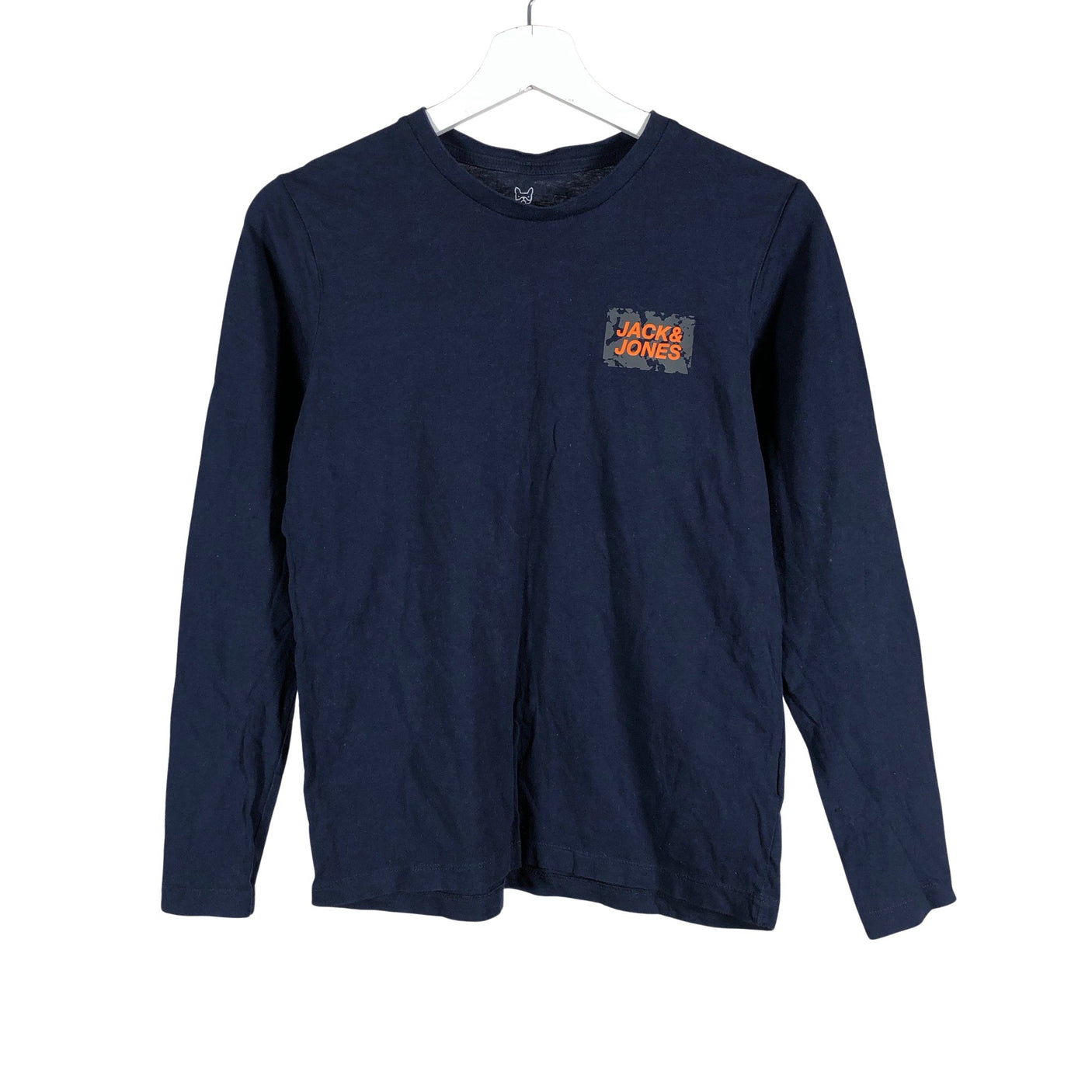 Unisex Jack & Jones - Tricot shirt, size 158 - 164 - Blue (1)