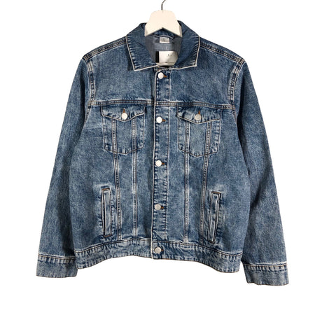 Unisex Lindex - Denim jacket, size 158 - 164 - Blue ()