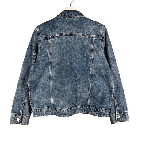 Unisex Lindex - Denim jacket, size 158 - 164 - Blue (2)