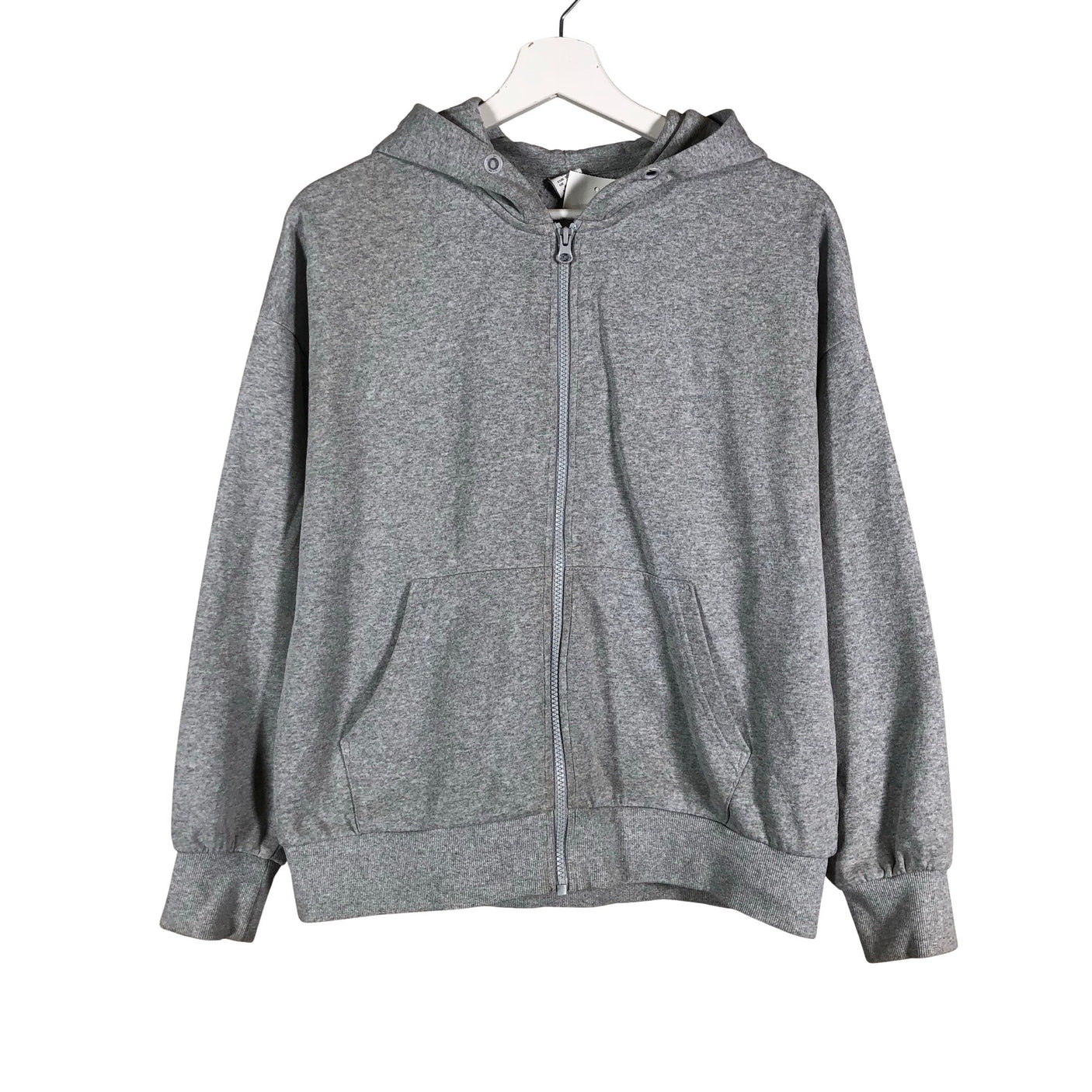 Unisex Lindex - Hoodie, size 158 - 164 - Gray (1)