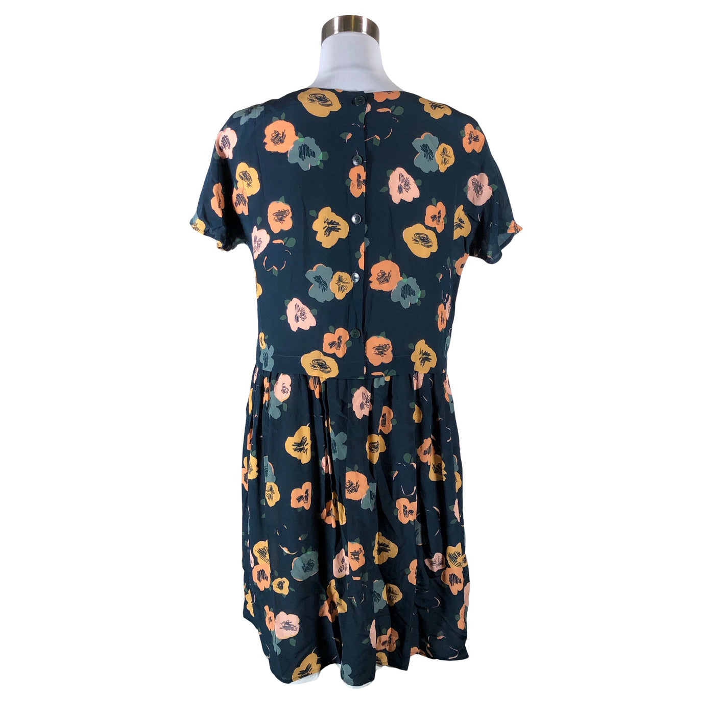 Unisex Samuji - Schiffon dress, size 40 - Blue (2)