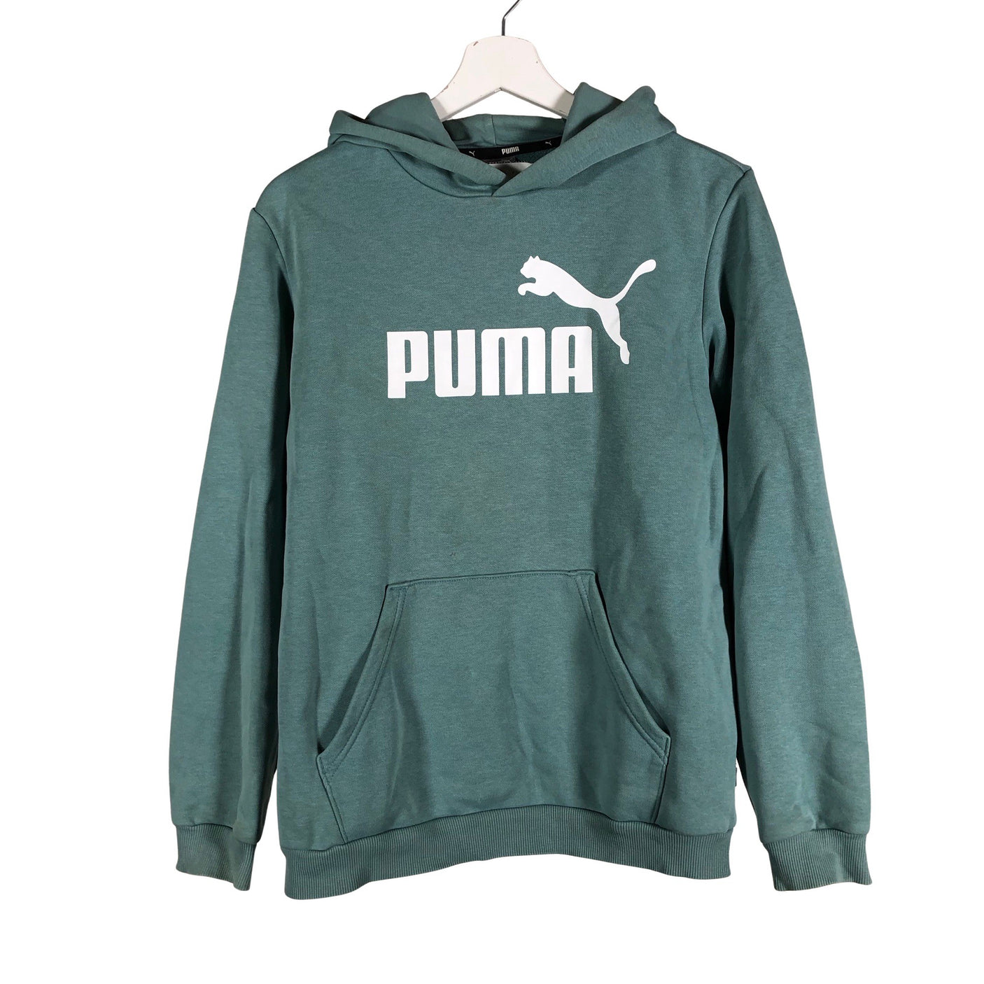 Unisex Puma - Hoodie, size 170 - 176 - Turquoise (1)