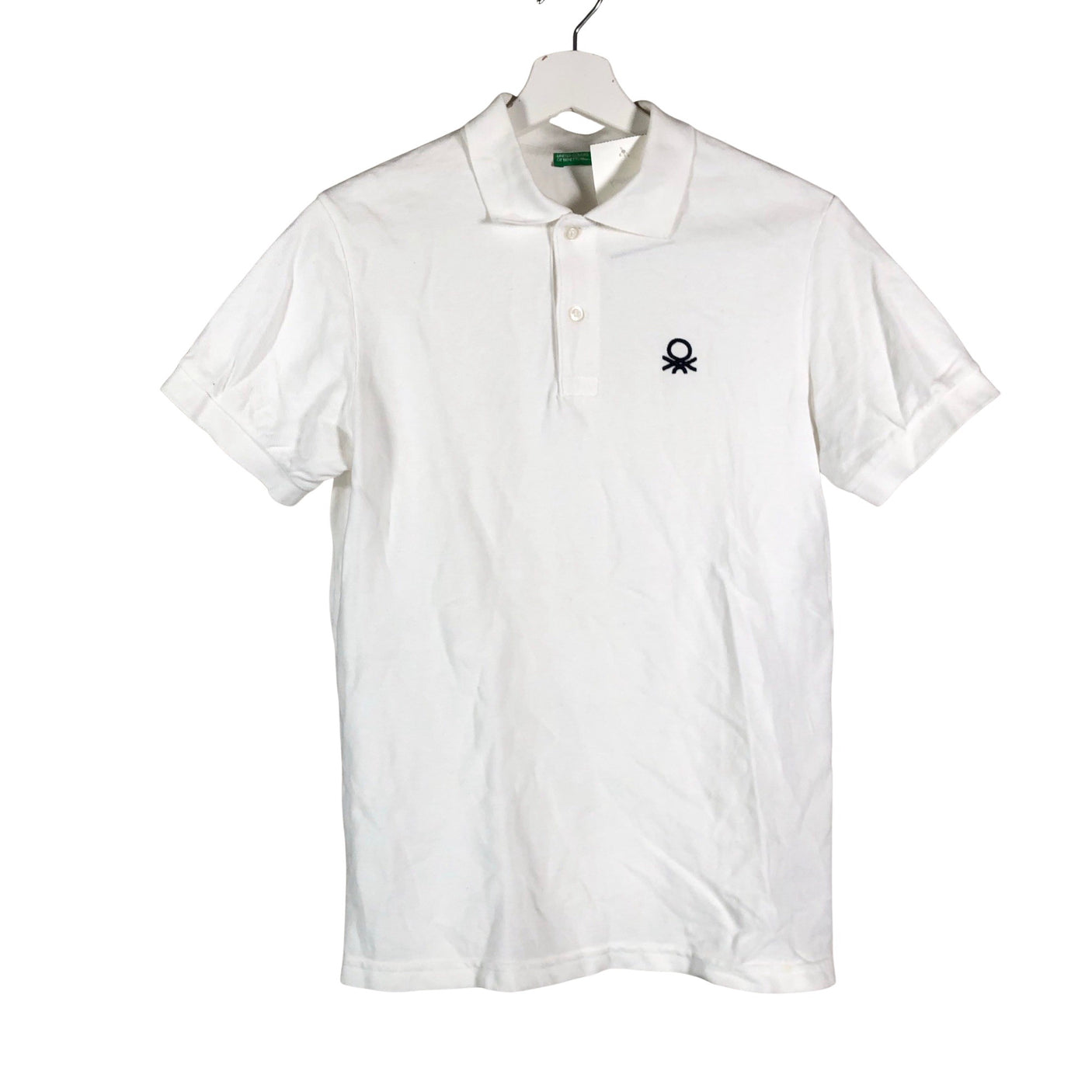 Unisex Benetton - Polo shirt, size 164 - 170 - White (1)