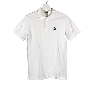 Unisex Benetton - Polo shirt, size 164 - 170 - White (1)