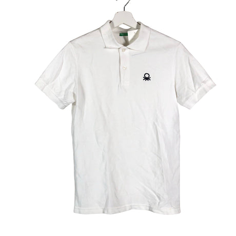 Unisex Benetton - Polo shirt, size 164 - 170 - White ()