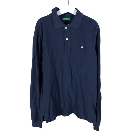 Unisex Benetton - Polo shirt, size 146 - 152 - Blue ()