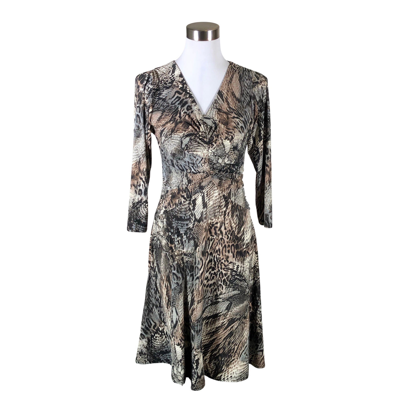 Unisex In Front - Tricot dress, size 36 - Brown (1)