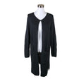 Unisex Cut & Pret - Cardigan, size 40 - Black ()