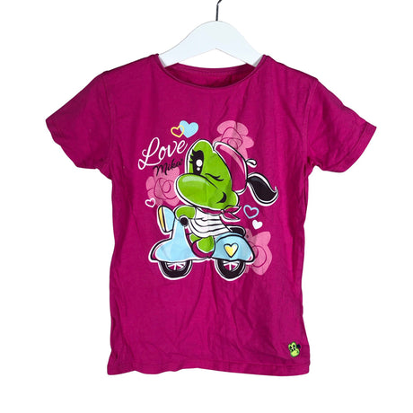 Unisex Mika - T-shirt, size 122 - 128 - Pink ()