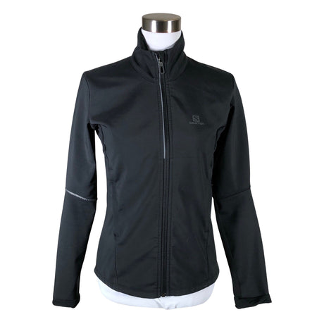 Unisex Salomon - Soft shell jacket, size 36 - Black ()