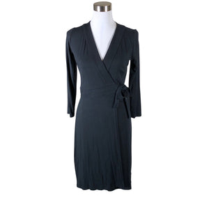 Unisex Ann Taylor - Tricot dress, size 34 - Black (1)