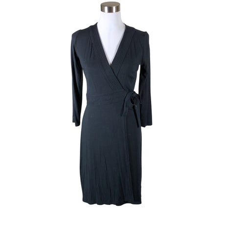 Unisex Ann Taylor - Tricot dress, size 34 - Black ()