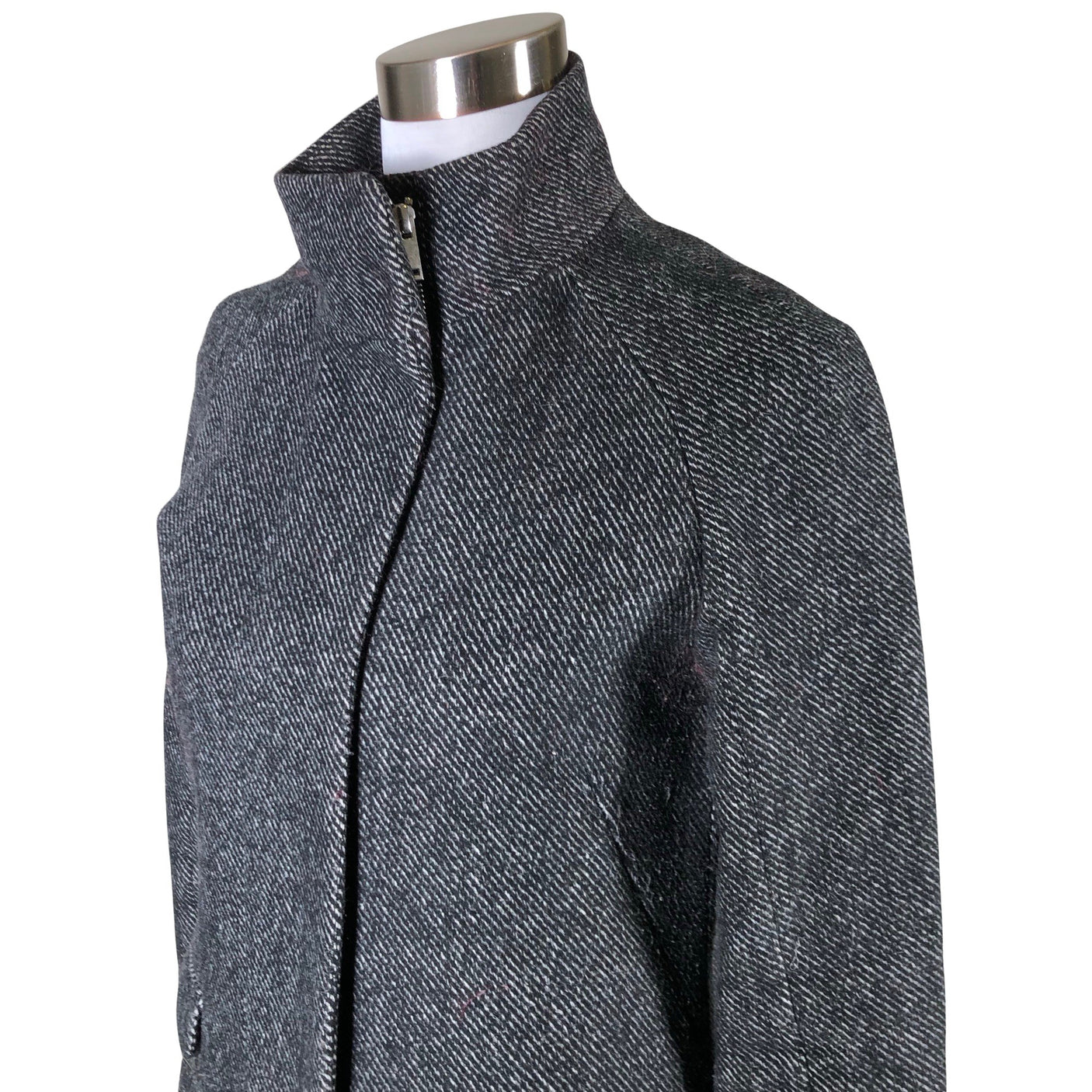 Unisex Stockh lm - Wool coat, size 34 - Gray (2)
