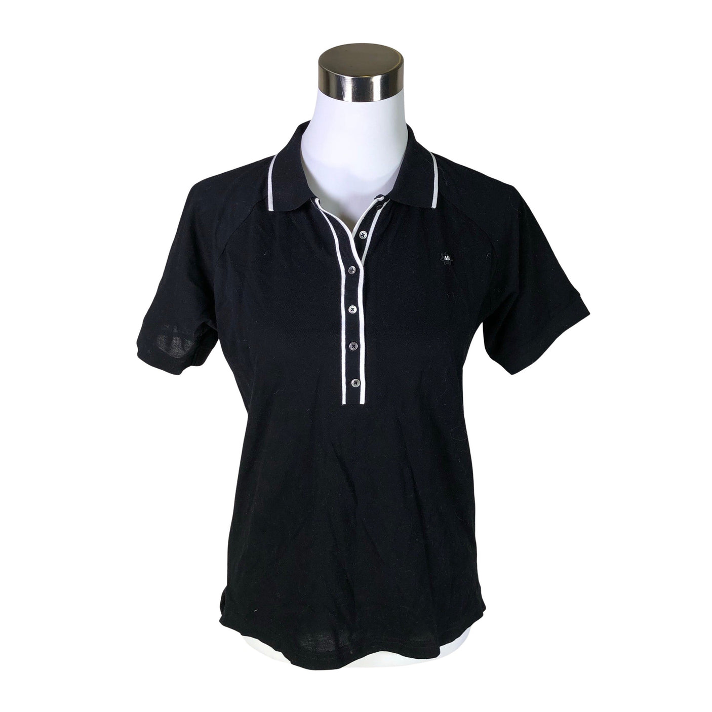 Unisex Scotch&Soda - Polo shirt, size 38 - Black (1)
