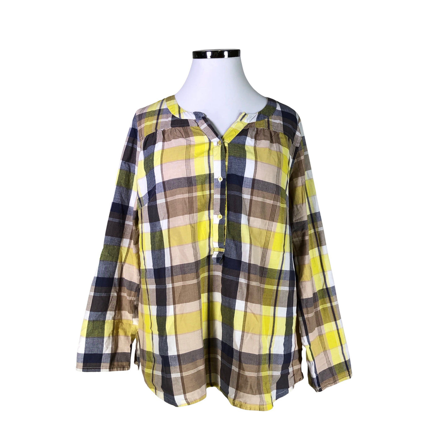 Unisex Zizzi - Blouse, size 46 - Yellow (1)
