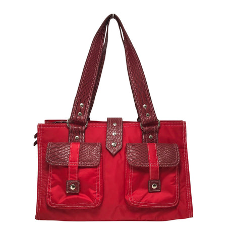 Unisex Camomilla - Handbag, size Maxi - Red ()