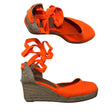 Unisex Castañer - Wedge sandals, size 36 - Orange ()