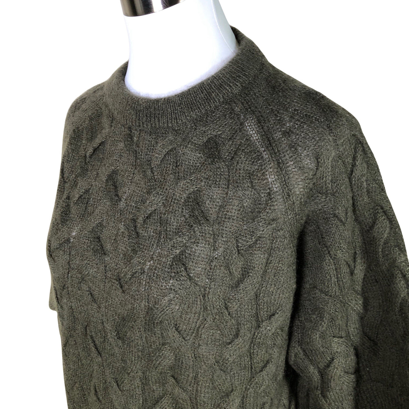 Unisex COS - Knit tunic, size 38 - Green (3)
