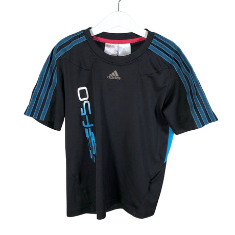 Unisex Adidas - Sports shirt, short sleeve, size 134 - 140 - Black ()