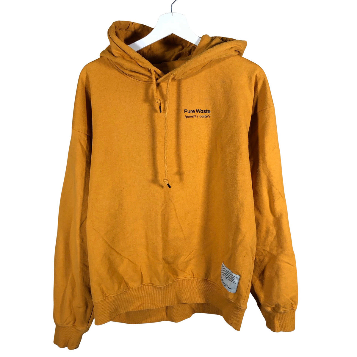 Unisex Pure Waste - Hoodie, size M - Blue (1)
