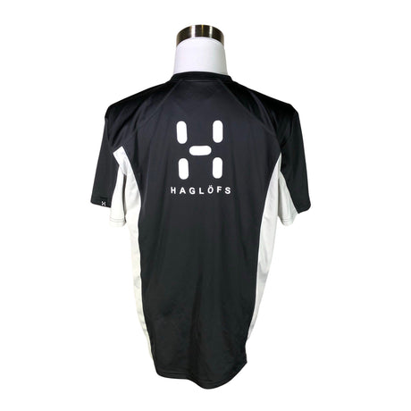 Unisex Haglöfs - Sports shirt, short sleeve, size XL - Gray (2)