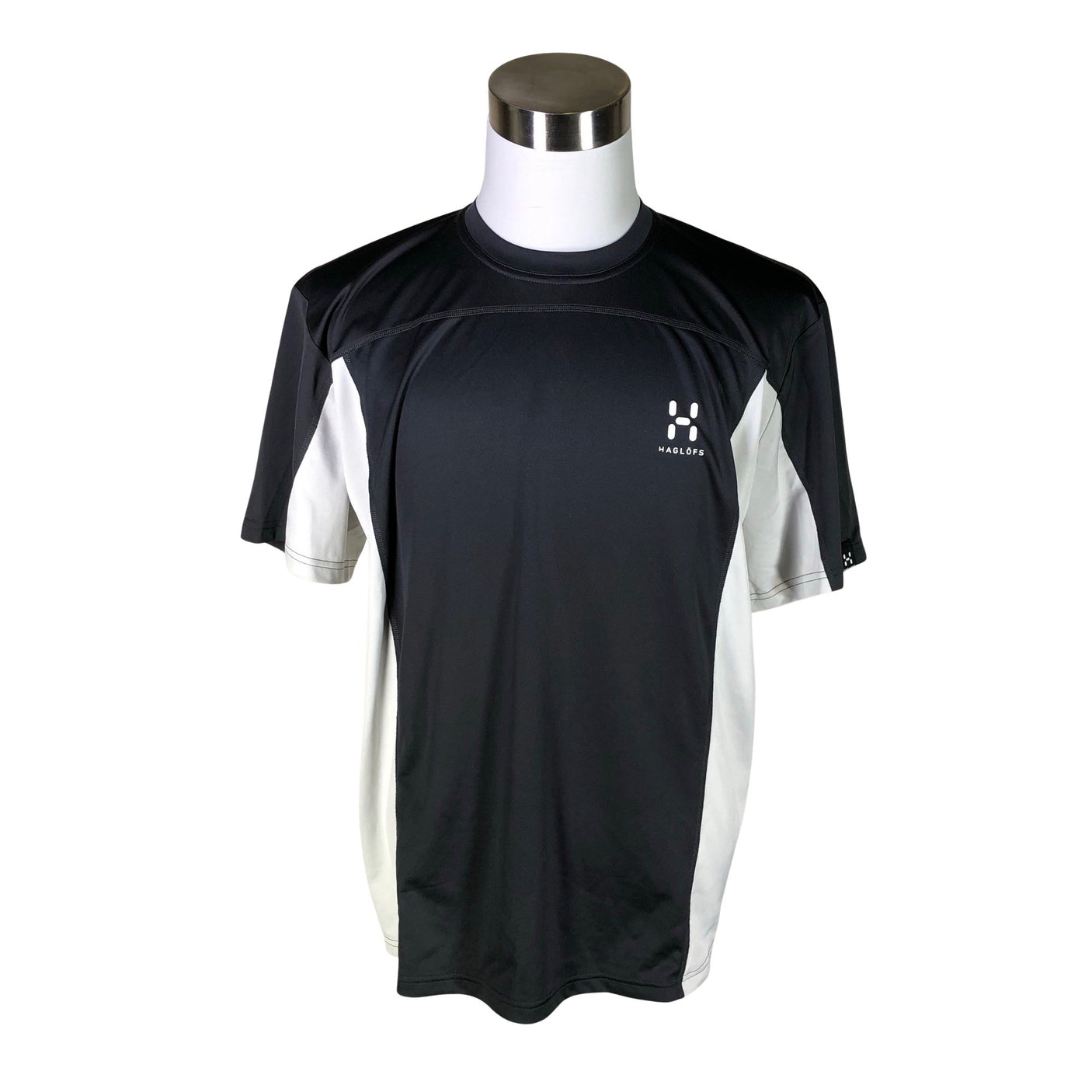 Unisex Haglöfs - Sports shirt, short sleeve, size XL - Gray (1)