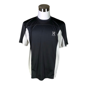 Unisex Haglöfs - Sports shirt, short sleeve, size XL - Gray (1)
