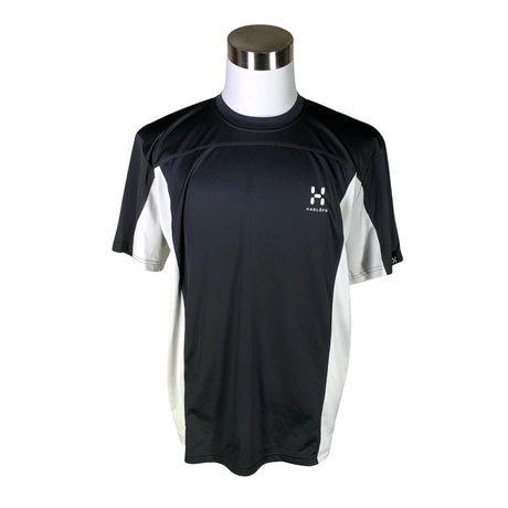 Unisex Haglöfs - Sports shirt, short sleeve, size XL - Gray ()